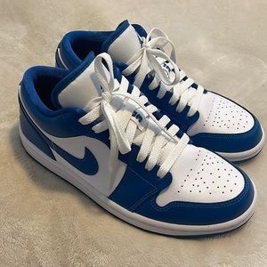 Jordan 1 low blue